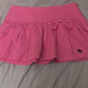 Pink A&F miniskirt